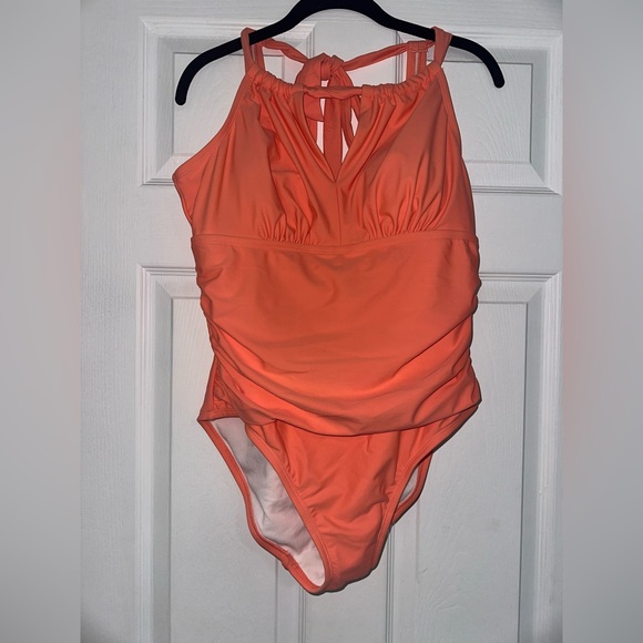Kona Sol Other - Kona Sol Women's Orange One Piece Swimsuit